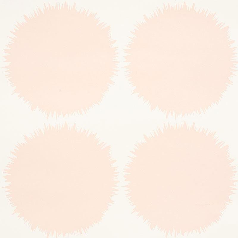 Fuzz Blush 5009580 by Schumacher Designer Wallpaper Studio Bon 4.0" - Swanky Fabrics -
