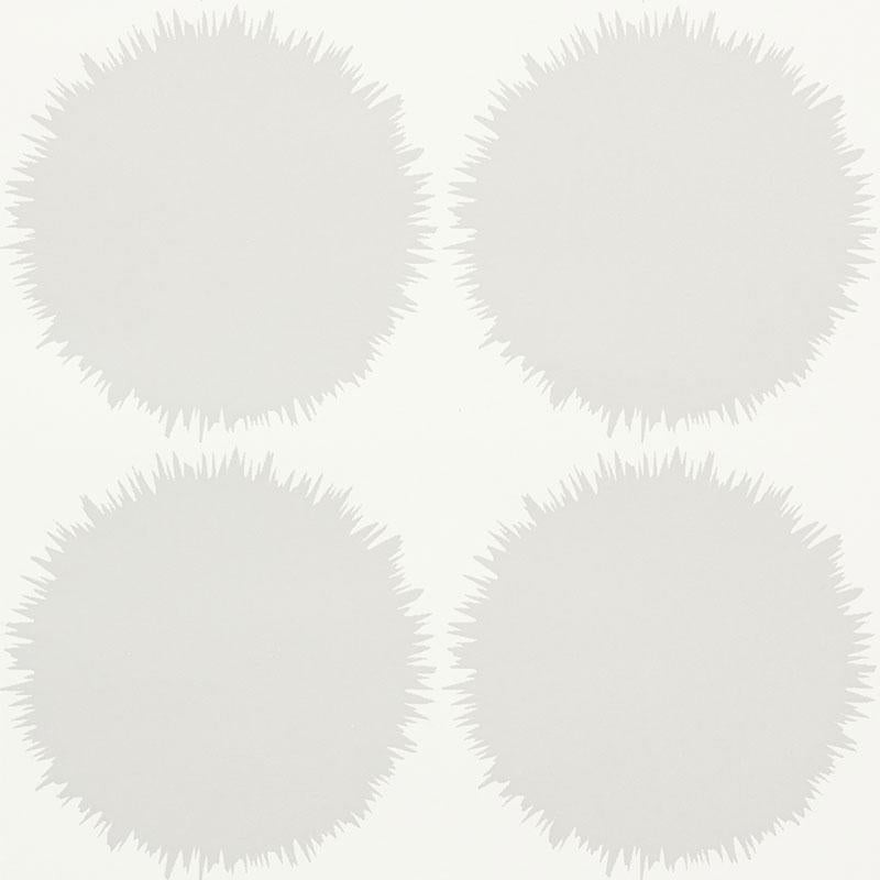Fuzz Grey 5009583 by Schumacher Designer Wallpaper Studio Bon 4.0" - Swanky Fabrics -