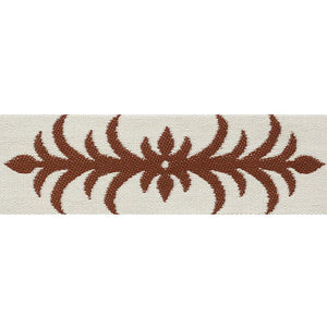 Schumacher Trim Acanthus Tape Nutmeg 75440