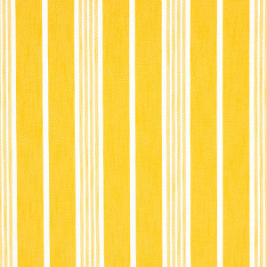 Schumacher Fabric Hampton Stripe Indoor/Outdoor Canary 82303