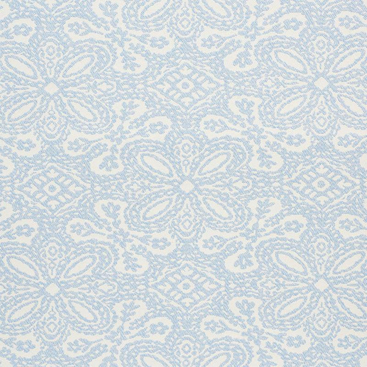 Hardwick Sky 75512 by Schumacher Designer Fabric New Traditional 28.25" - Swanky Fabrics -