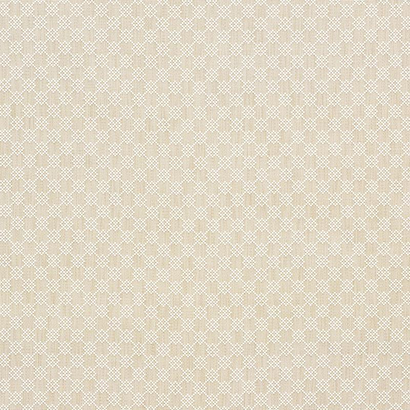 Albert Fret Natural 75560 by Schumacher Designer Fabric New Traditional 1.75" - Swanky Fabrics -
