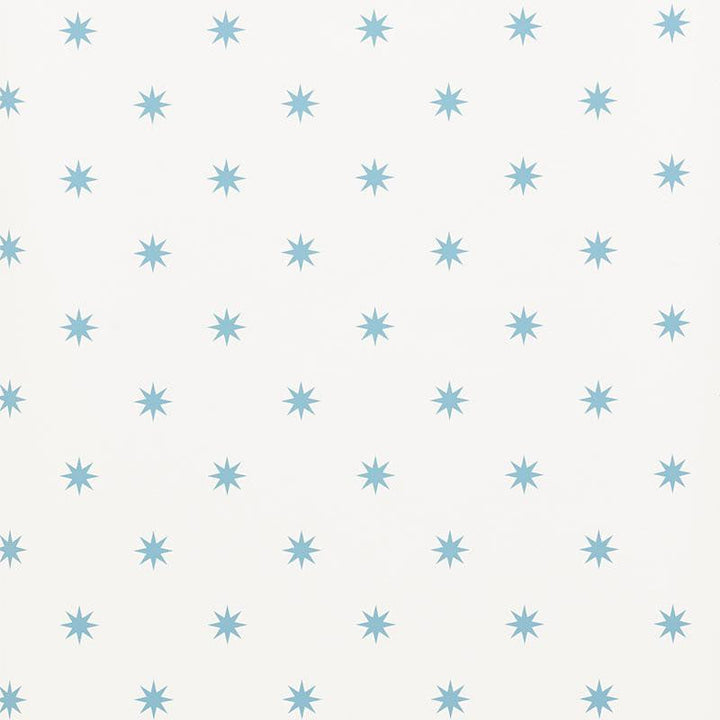 Stargaze Blue 5009601 by Schumacher Designer Wallpaper New Traditional 5.5" - Swanky Fabrics -