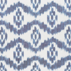 Schumacher Fabric Madaket Ikat Indigo 177820