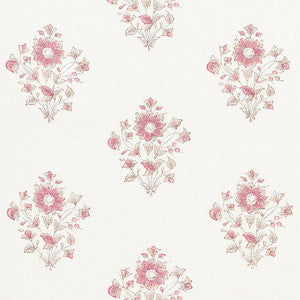 Schumacher Fabric Beatrice Bouquet Pink 173763