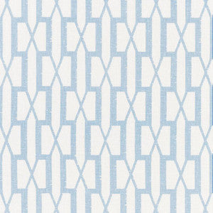 Schumacher Fabric Belvedere Sky 176119
