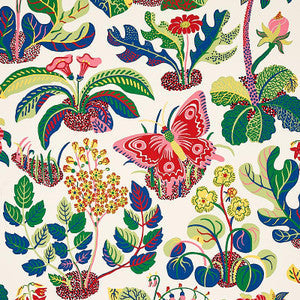 Schumacher Wallpaper Exotic Butterfly Spring 5008424
