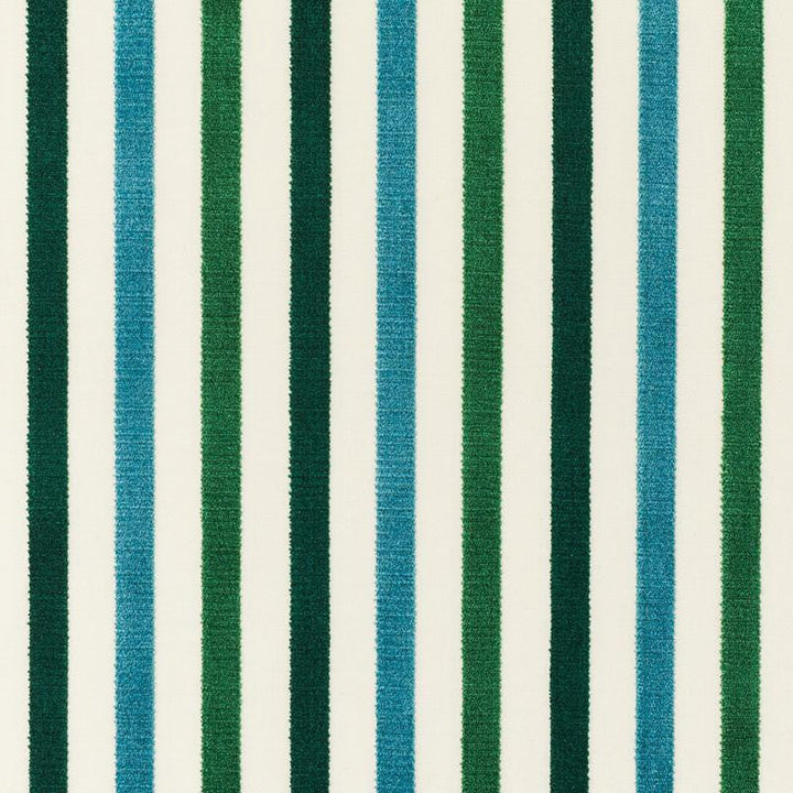 Le Matelot Peacock 72291 by Schumacher Designer Fabric French Revolution 3.0" - Swanky Fabrics -