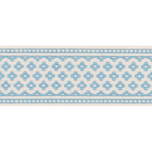 Schumacher Trim Cherie Tape Blue 72311