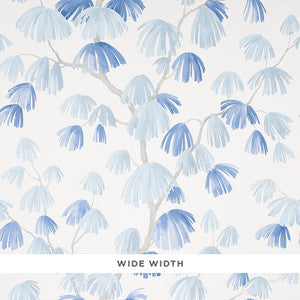 Schumacher Wallpaper Weeping Pine Slate 5008331