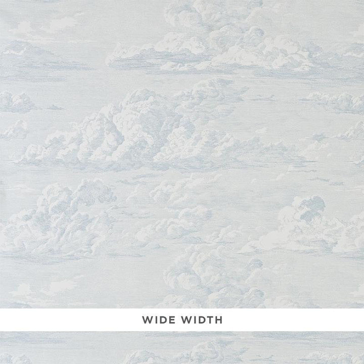 Cloud Toile Mineral 5009132 by Schumacher Designer Wallpaper Modern Glamour 50.0" - Swanky Fabrics -
