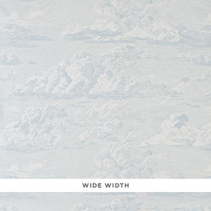 Schumacher Wallpaper Cloud Toile Mineral 5009132