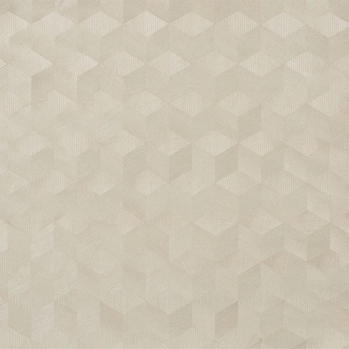 Chevron Inlay Blond 5009630 by Schumacher Designer Wallpaper Modern Glamour 4.88" - Swanky Fabrics -