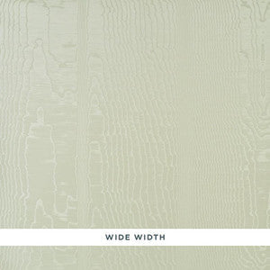 Schumacher Wallpaper Moir Wallcovering Parchment 5009670