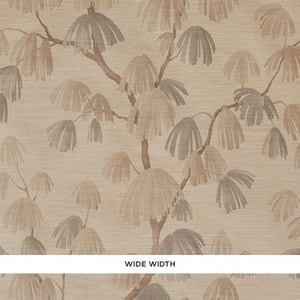 Schumacher Wallpaper Weeping Pine Ii Barley 5009680