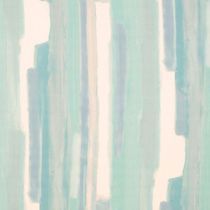 Watercolor Celadon 177171 by Schumacher Designer Fabric Miles Redd 55.12" - Swanky Fabrics -