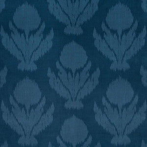 Schumacher Fabric Agra Velvet Peacock 73990