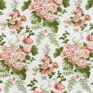 Schumacher Fabric Wycombe Park Pink 178112