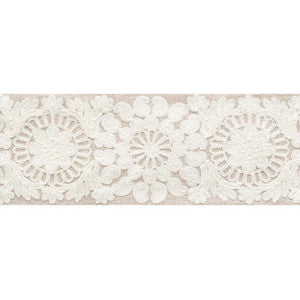 Schumacher Trim Joelle Tape Natural 73620