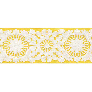Schumacher Trim Joelle Tape Yellow 73624