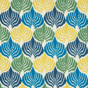 Schumacher Fabric Kimono Ikat Coastal 72591