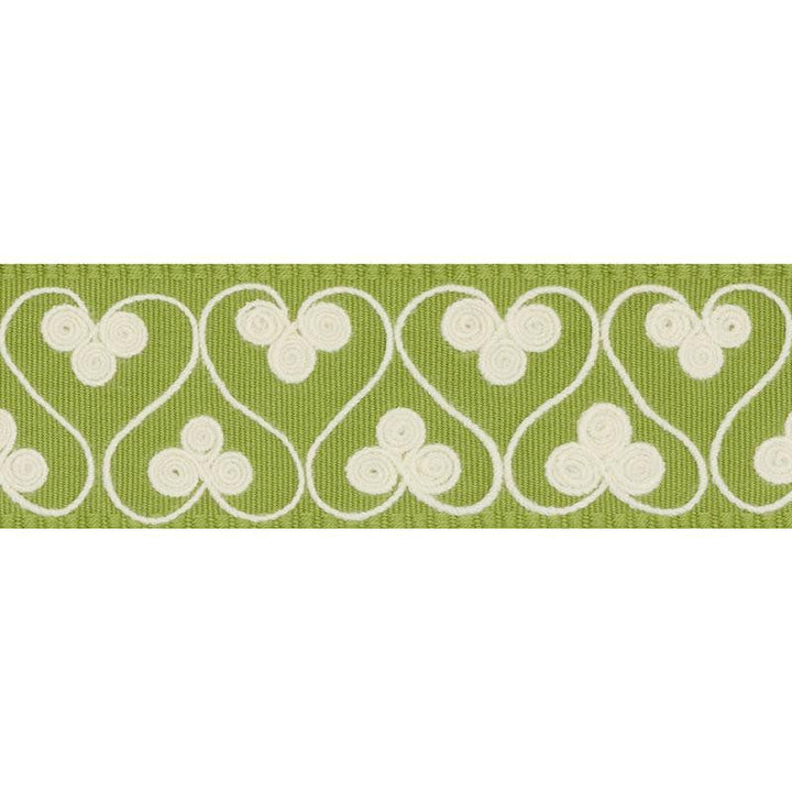 Coquette Tape Leaf 72741 by Schumacher Designer Trim Once Upon A Time 1.5" - Swanky Fabrics -