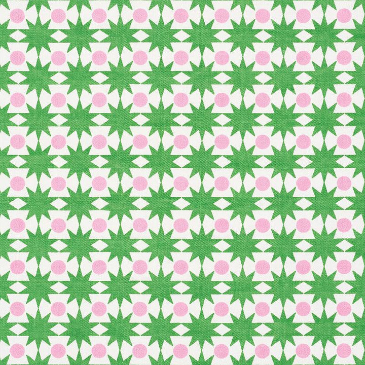 Cosmos Watermelon 177061 by Schumacher Designer Fabric Studio Bon 1.0" - Swanky Fabrics -
