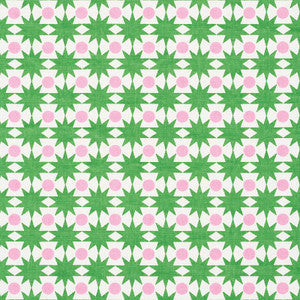 Schumacher Fabric Cosmos Watermelon 177061