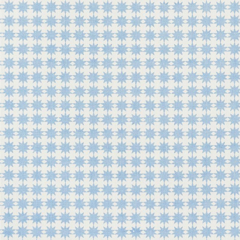 Stella Chambray 177080 by Schumacher Designer Fabric Studio Bon - Swanky Fabrics -