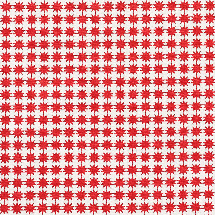 Stella Red 177086 by Schumacher Designer Fabric Studio Bon - Swanky Fabrics -
