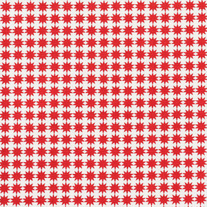 Schumacher Fabric Stella Red 177086