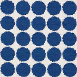 Schumacher Fabric Fuzz Navy 177090
