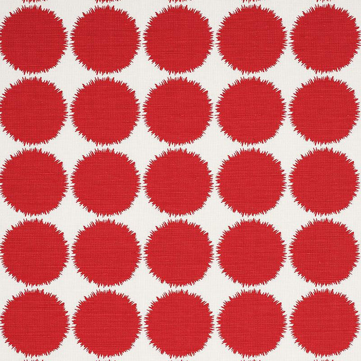 Fuzz Red 177093 by Schumacher Designer Fabric Studio Bon 3.75" - Swanky Fabrics -