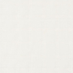 Schumacher Fabric Pauline Check Casement Whitework 72073