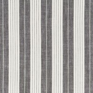 Schumacher Fabric Horst Stripe Blackwork 72601