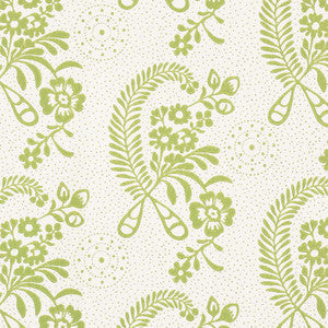 Schumacher Wallpaper Millicent Leaf 5008811