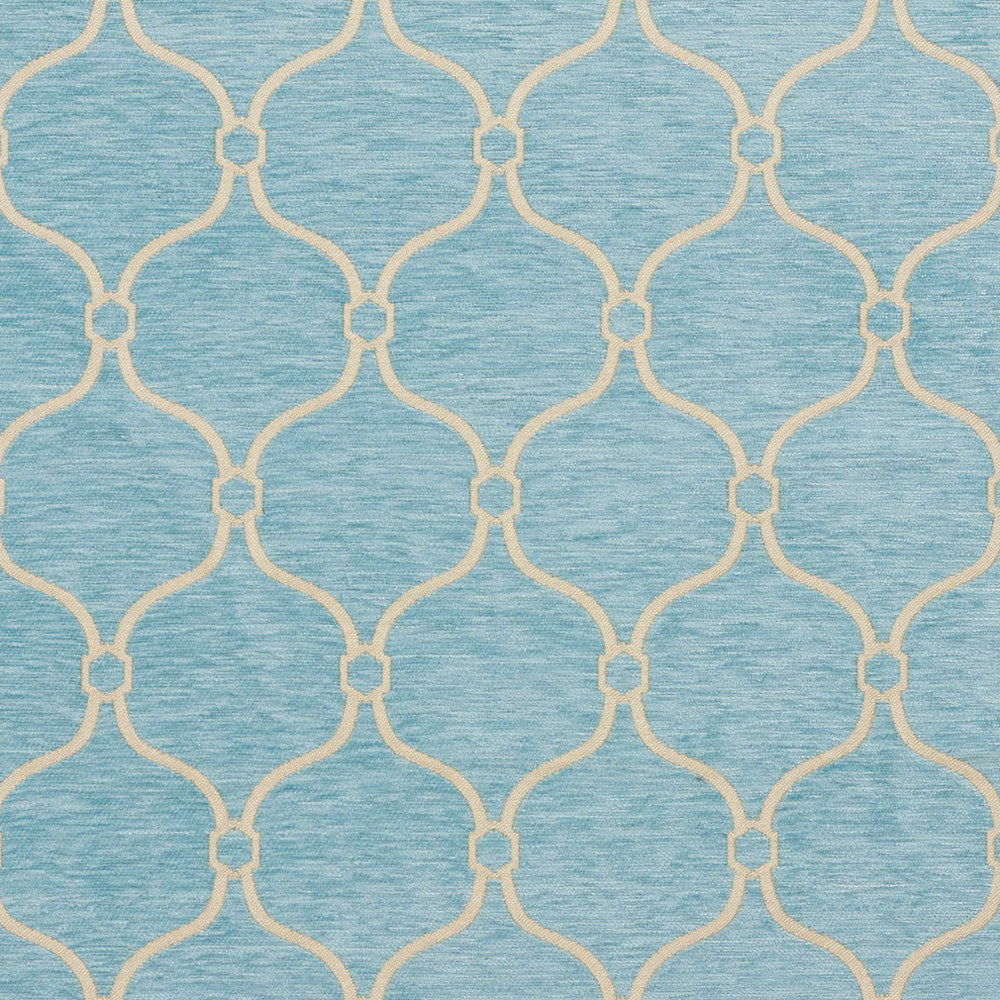 20830-04 by Charlotte Designer Fabric Chenille Patterns 100% Woven Polyester Asia Exceeds 70,000 Wyzenbeek Rubs (Heavy Duty) Horizontal: 3.5" x Vertical: 5" 54 Inches - Swanky Fabrics -