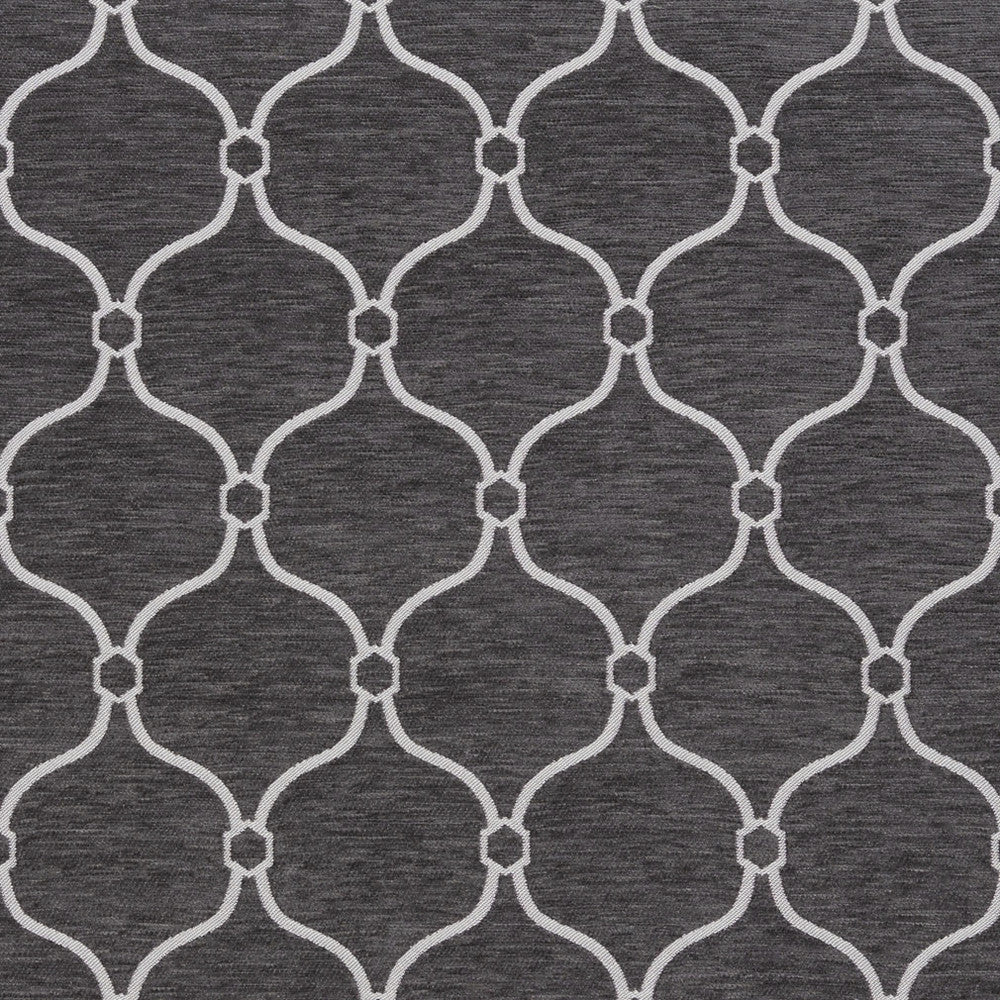 20830-05 by Charlotte Designer Fabric Chenille Patterns 100% Woven Polyester Asia Exceeds 70,000 Wyzenbeek Rubs (Heavy Duty) Horizontal: 3.5" x Vertical: 5" 54 Inches - Swanky Fabrics -