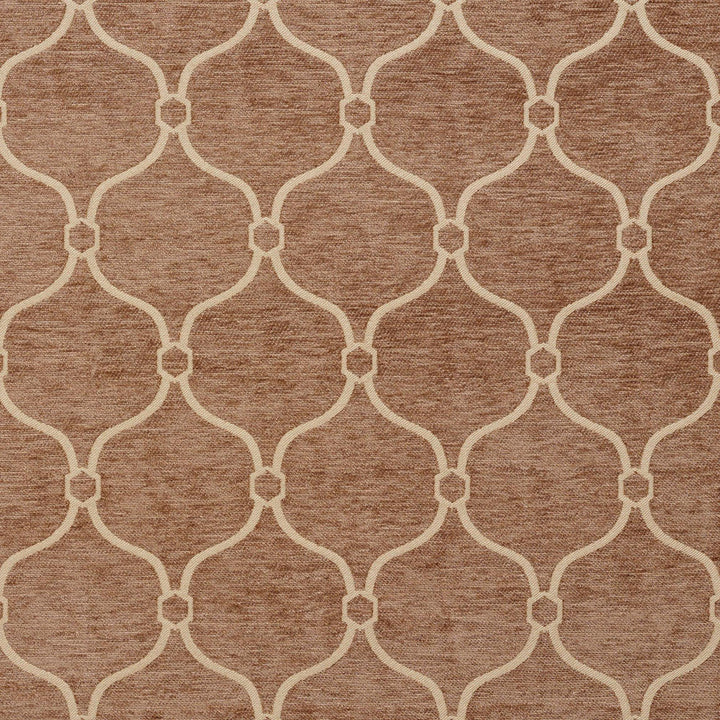 20830-07 by Charlotte Designer Fabric Chenille Patterns 100% Woven Polyester Asia Exceeds 70,000 Wyzenbeek Rubs (Heavy Duty) Horizontal: 3.5" x Vertical: 5" 54 Inches - Swanky Fabrics -