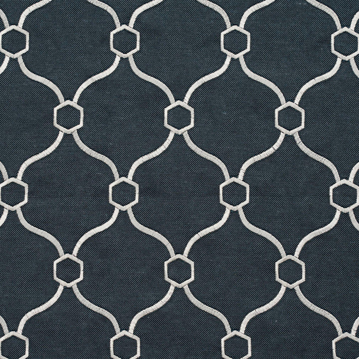 20910-05 by Charlotte Designer Fabric Embroidered Linens 44% Rayon, 30% Polyester, 26% Linen Asia Exceeds 120,000 Wyzenbeek Rubs (Heavy Duty) Horizontal: 3.5" x Vertical: 5" 54 Inches - Swanky Fabrics -