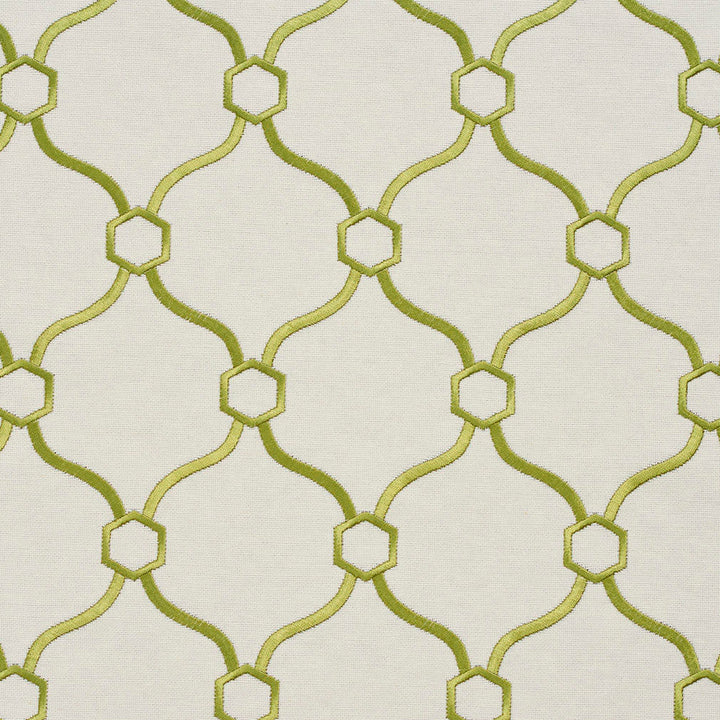 20910-10 by Charlotte Designer Fabric Embroidered Linens 44% Rayon, 30% Polyester, 26% Linen Asia Exceeds 120,000 Wyzenbeek Rubs (Heavy Duty) Horizontal: 3.5" x Vertical: 5" 54 Inches - Swanky Fabrics -