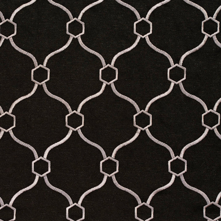 20910-12 by Charlotte Designer Fabric Embroidered Linens 44% Rayon, 30% Polyester, 26% Linen Asia Exceeds 120,000 Wyzenbeek Rubs (Heavy Duty) Horizontal: 3.5" x Vertical: 5" 54 Inches - Swanky Fabrics -