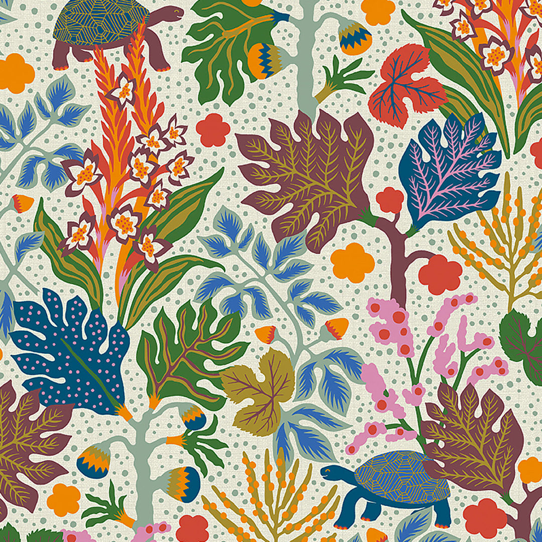 Schumacher Wallcovering Turgräs - Multi