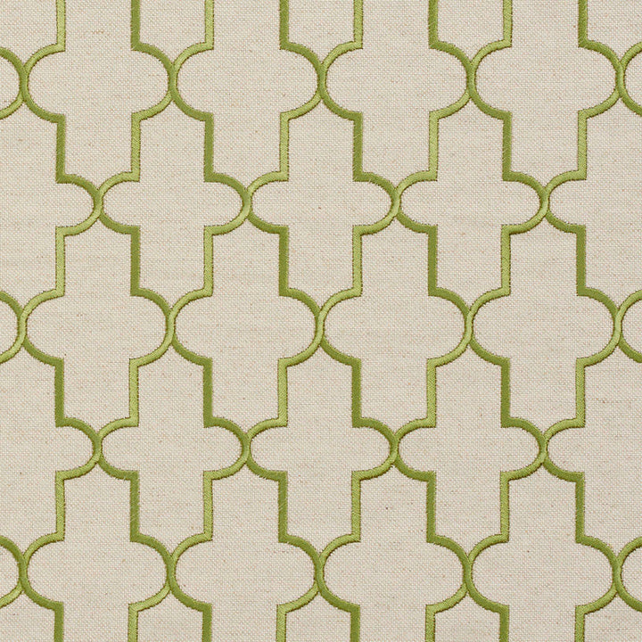 20930-02 by Charlotte Designer Fabric Embroidered Linens 44% Rayon, 30% Polyester, 26% Linen Asia Exceeds 120,000 Wyzenbeek Rubs (Heavy Duty) Horizontal: 2.25" x Vertical: 3.25" 54 Inches - Swanky Fabrics -