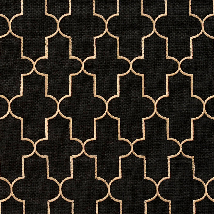 20930-03 by Charlotte Designer Fabric Embroidered Linens 44% Rayon, 30% Polyester, 26% Linen Asia Exceeds 120,000 Wyzenbeek Rubs (Heavy Duty) </p><p>Repeat: Horizontal: 2.25" x Vertical: 3.25" 54 Inches - Swanky Fabrics -