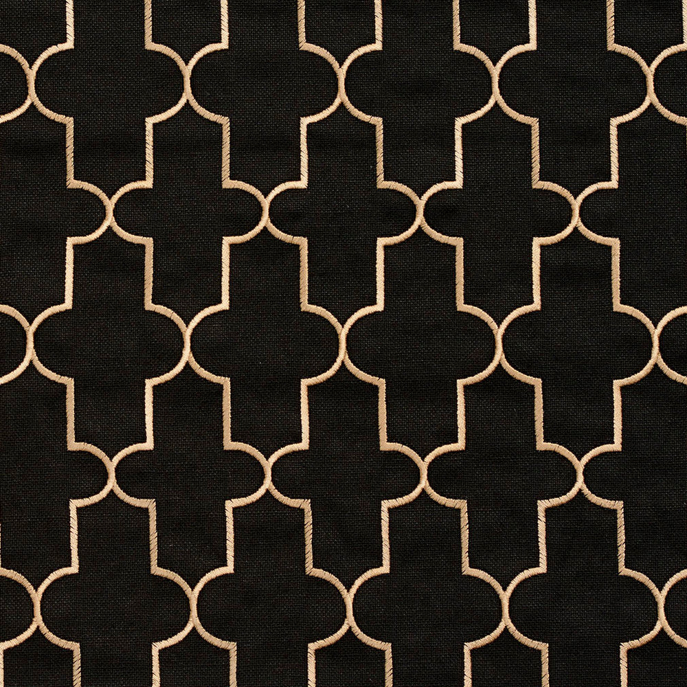 20930-03 by Charlotte Designer Fabric Embroidered Linens 44% Rayon, 30% Polyester, 26% Linen Asia Exceeds 120,000 Wyzenbeek Rubs (Heavy Duty) Horizontal: 2.25" x Vertical: 3.25" 54 Inches - Swanky Fabrics -