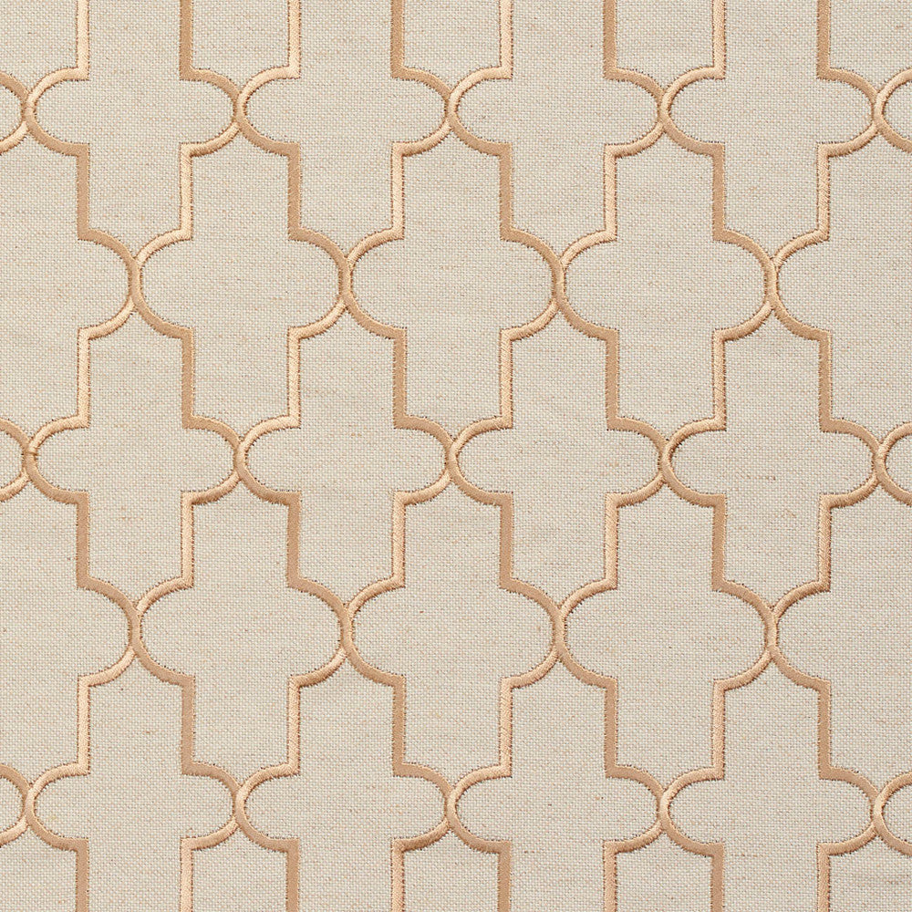 20930-04 by Charlotte Designer Fabric Embroidered Linens 44% Rayon, 30% Polyester, 26% Linen Asia Exceeds 120,000 Wyzenbeek Rubs (Heavy Duty) Horizontal: 2.25" x Vertical: 3.25" 54 Inches - Swanky Fabrics -
