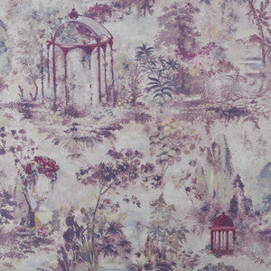 1838 Wallcoverings Wallpaper Pavilion (Wp) # 01 Rose