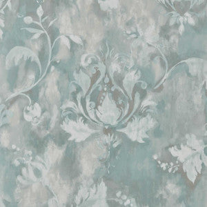 1838 Wallcoverings Wallpaper Ornamenta (Wp) # 03 Aqua