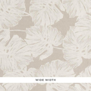 Schumacher Fabric Del Coco Sheer Natural 178340